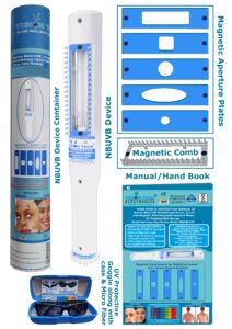 NBUVB Phototherapy Device 311nm, Targeted/Spot Therapy along with Magnetic Comb and Aperture Plates
