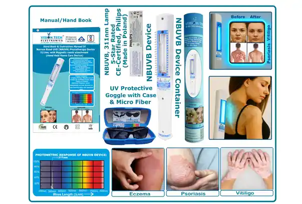 NARROW BAND UVB (NBUVB) Phototherapy Device 311nm