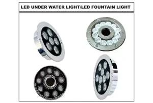 LED UNDER WATER LIGHT, LED FOUNTAIN LIGHT