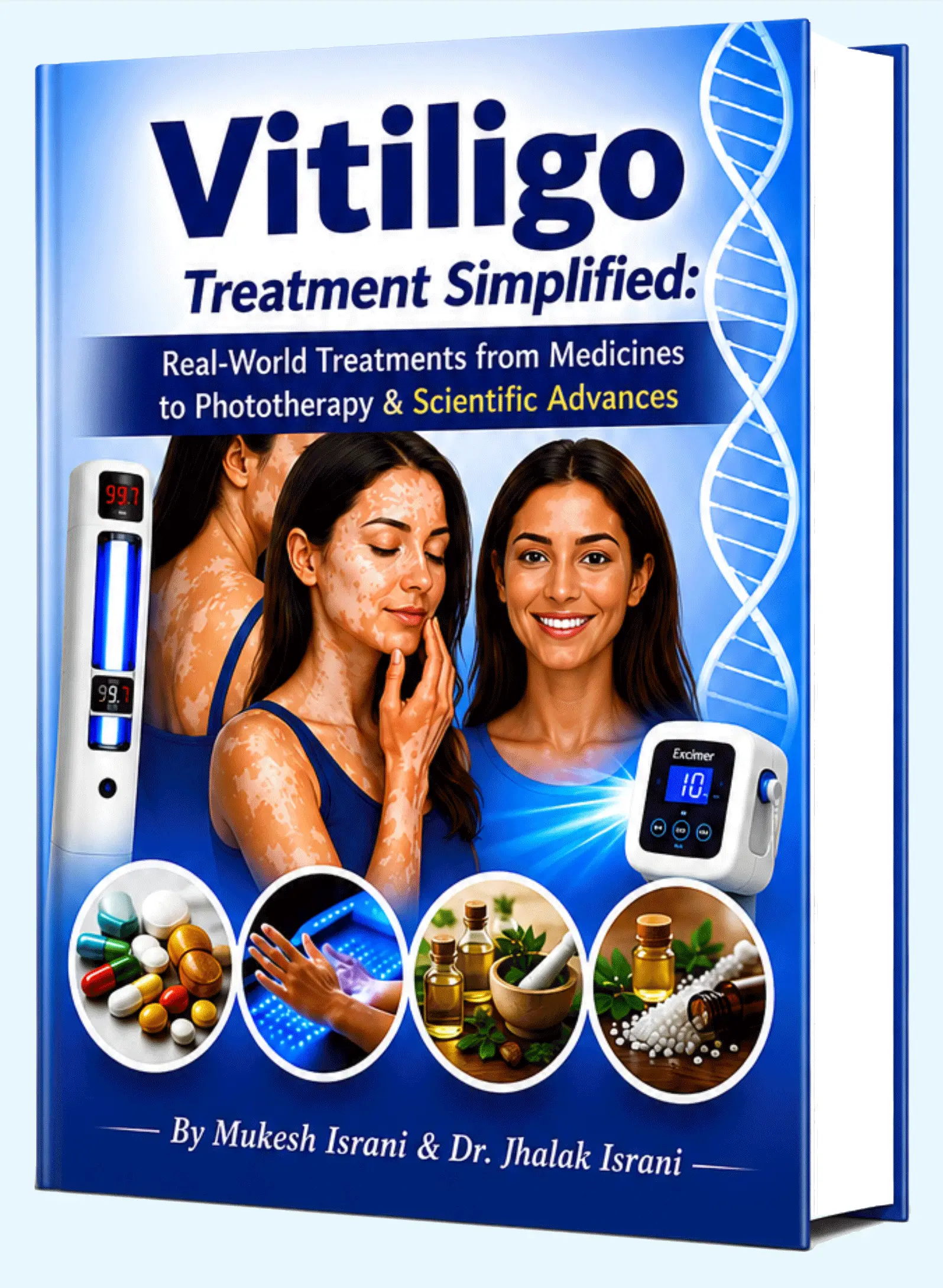 Vitiligo Treatment Simplified — book cover